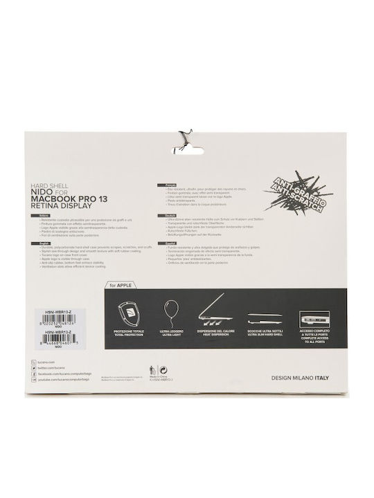 Tucano Nido Κάλυμμα για Laptop 12" σε Μπλε χρώμα