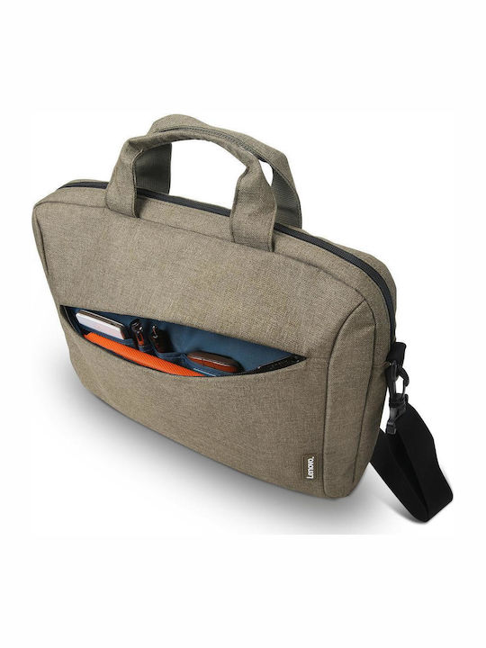 Lenovo Casual Toploader T210 Wasserdicht Tasche Schulter / Handheld für Laptop 15.6" in Grün Farbe