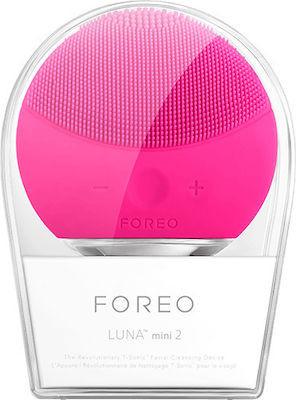 Foreo Luna Mini 2 Periuță de Curățare Facială din Silicon Fuchsia F3401