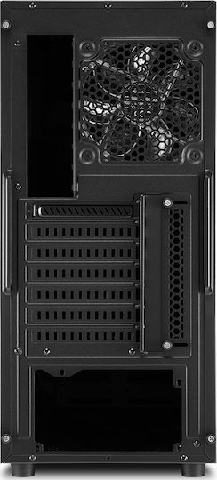 Sharkoon M25-V Midi Tower Κουτί Υπολογιστή Μαύρο