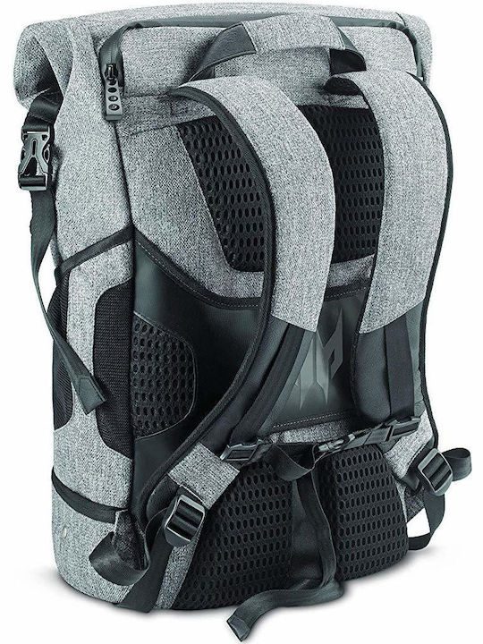 Acer Predator Rolltop Tasche Rucksack für Laptop 15" in Gray Farbe