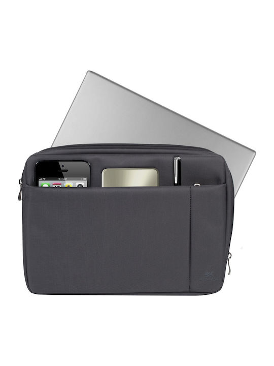 Rivacase Central 8203 Θήκη για Laptop 13.3" σε Μαύρο χρώμα