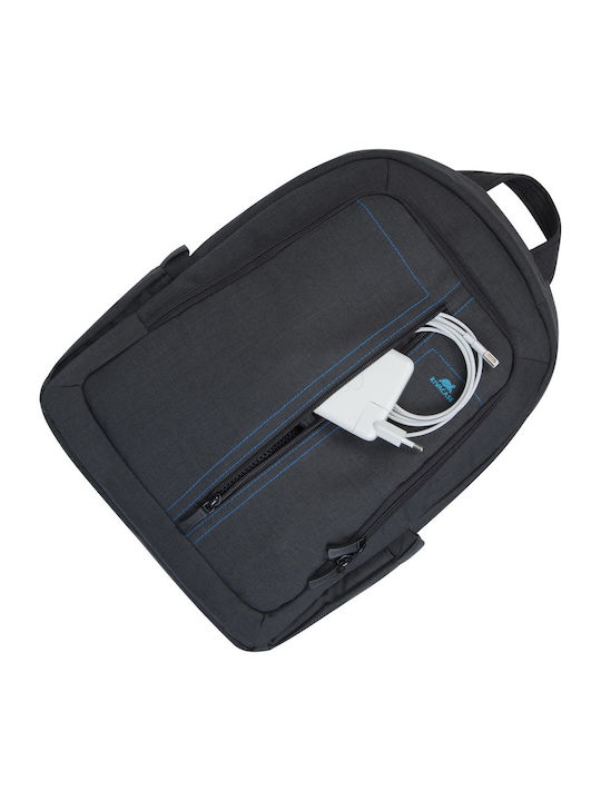 Rivacase Alpendorf 7560BLA Αδιάβροχη Τσάντα Πλάτης για Laptop 15.6" σε Μαύρο χρώμα
