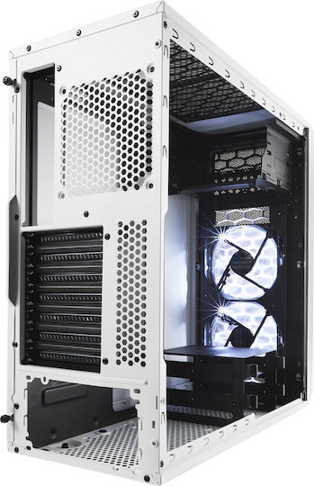Fractal Design Focus G Midi Tower Κουτί Υπολογιστή με Πλαϊνό Παράθυρο Λευκό
