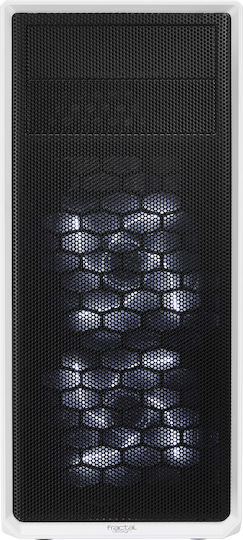 Fractal Design Focus G Midi Tower Κουτί Υπολογιστή με Πλαϊνό Παράθυρο Λευκό