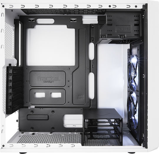Fractal Design Focus G Midi Tower Κουτί Υπολογιστή με Πλαϊνό Παράθυρο Λευκό