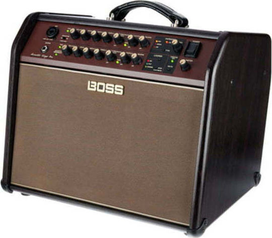 Boss Acoustic Singer Pro Combo Verstärker für akustische Instrumente 1 x 8" 120W Braun