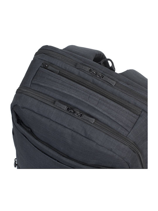 Rivacase Biscayne 8365 Τσάντα Πλάτης για Laptop 17.3" με Θύρα USB σε Μαύρο χρώμα