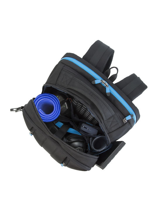 Rivacase Borneo Gaming Backpack Waterproof Backpack for 17.3" Laptop Black