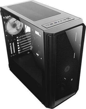 Antec NX1000 Gaming Midi Tower Κουτί Υπολογιστή με Πλαϊνό Παράθυρο Μαύρο