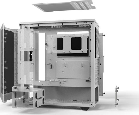 Be Quiet Pure Base 500 Midi Tower Компютърна Кутия Бяла