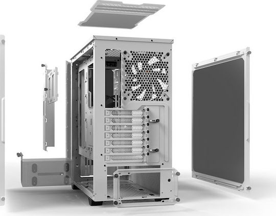 Be Quiet Pure Base 500 Midi Tower Компютърна Кутия Бяла