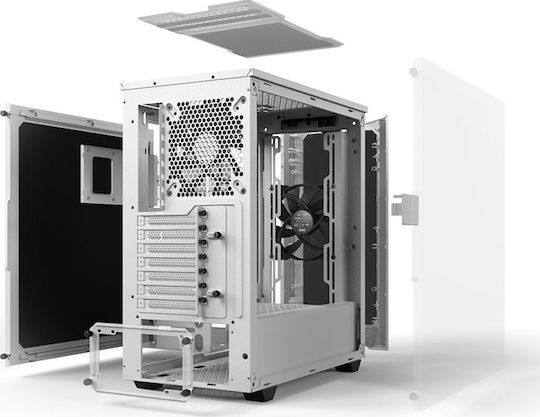 Be Quiet Pure Base 500 Midi Tower Компютърна Кутия Бяла