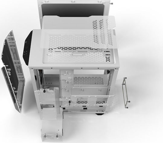 Be Quiet Pure Base 500 Midi Tower Компютърна Кутия Бяла