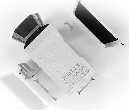 Be Quiet Pure Base 500 Midi Tower Компютърна Кутия Бяла