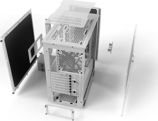 Be Quiet Pure Base 500 Midi Tower Компютърна Кутия Бяла