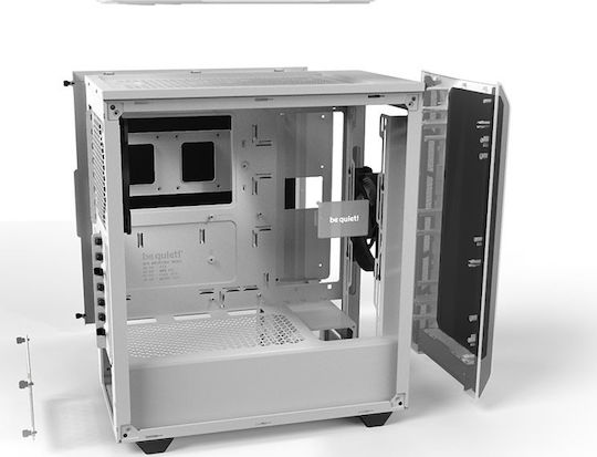 Be Quiet Pure Base 500 Midi Tower Компютърна Кутия Бяла