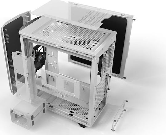Be Quiet Pure Base 500 Midi Tower Компютърна Кутия Бяла