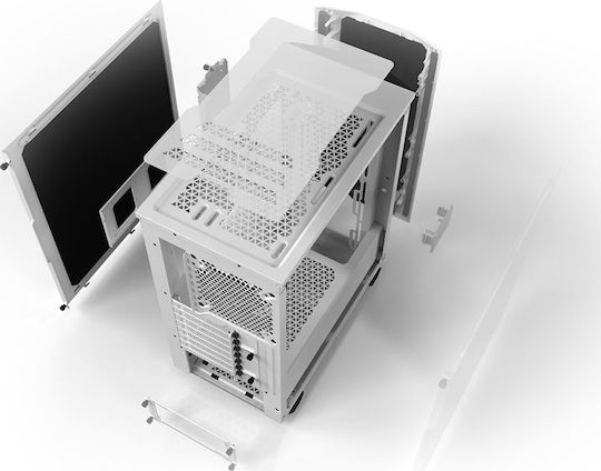 Be Quiet Pure Base 500 Midi Tower Компютърна Кутия Бяла
