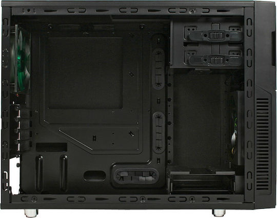 Nanoxia Deep Silence 4 Mini Tower Κουτί Υπολογιστή Dark Black