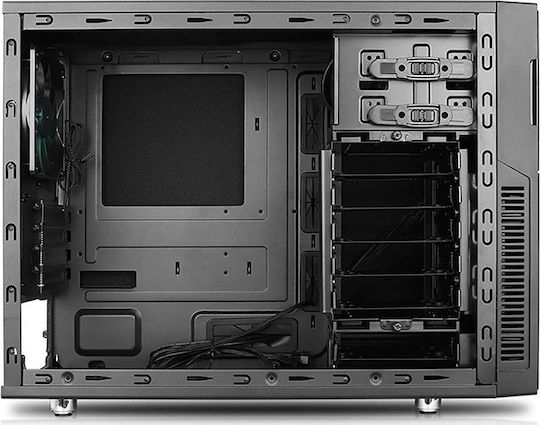 Nanoxia Deep Silence 4 Mini Tower Κουτί Υπολογιστή Dark Black
