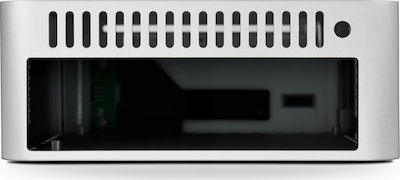 Streacom F1C Evo Heimkino Computergehäuse Silber