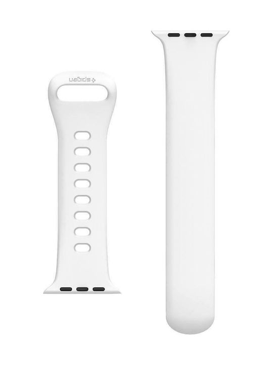 Spigen Air Fit Strap Silicone with Pin White (Apple Watch 38/40/41/42mm)