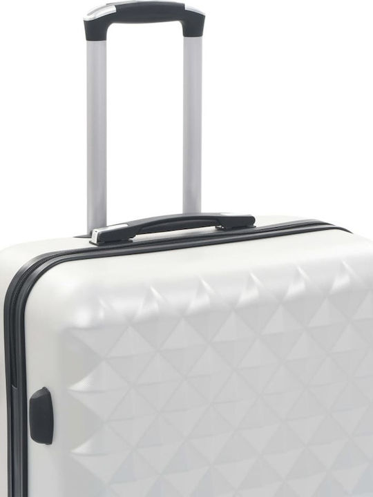 vidaXL vidaXL Hartkoffer Silber Maximale Höhe 78cm mit 4 Räder Set 3 Stück