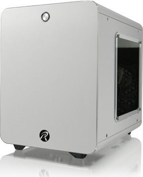 Raijintek Metis Plus Mini Tower Computer Case with Window Panel White