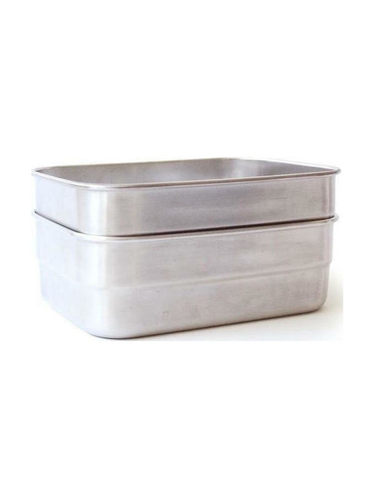 Ecolunchbox Inox Lunch Box Splash Box Blue 710ml