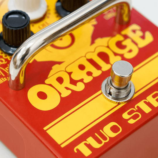 Orange Two Stroke Педал Ефект Бустер Електрическа китара