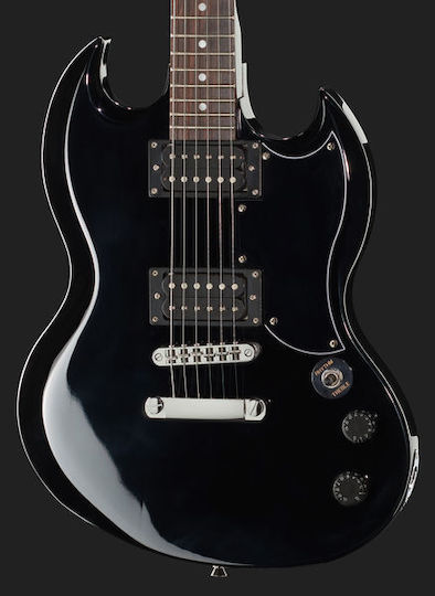 Harley Benton DC-200 Electric Guitar SG with HH Pickup