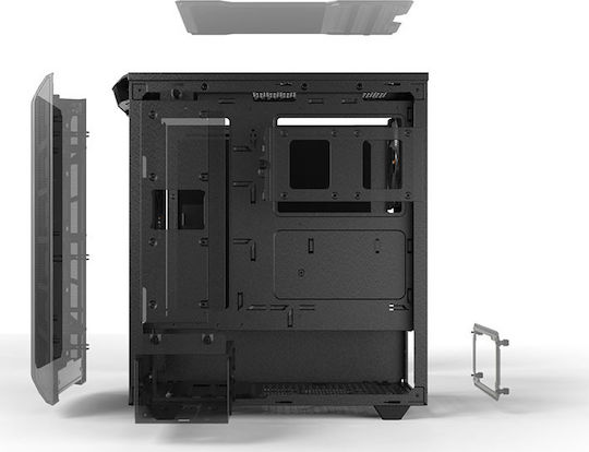 Be Quiet Pure Base 500 Midi Tower Κουτί Υπολογιστή Μαύρο