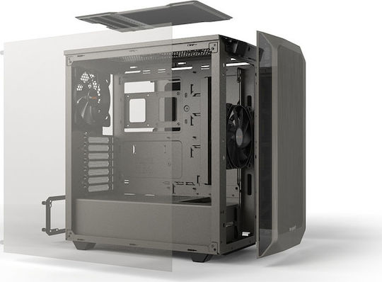 Be Quiet Pure Base 500 Midi Tower Κουτί Υπολογιστή Metallic Gray