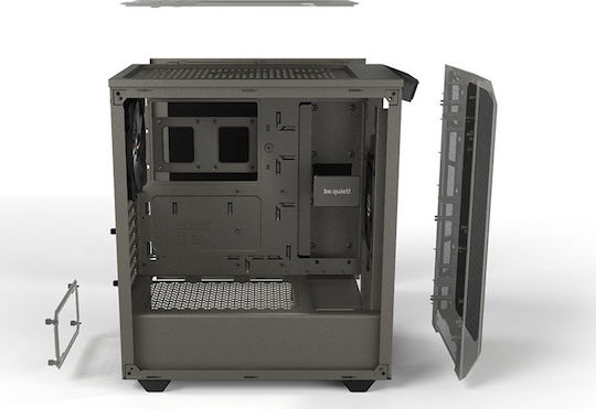 Be Quiet Pure Base 500 Midi Tower Κουτί Υπολογιστή Metallic Gray