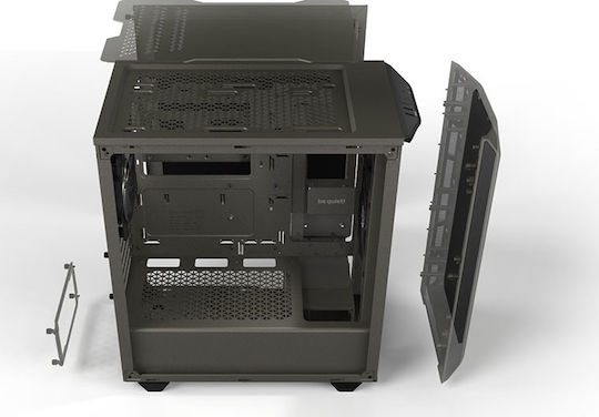 Be Quiet Pure Base 500 Midi Tower Κουτί Υπολογιστή Metallic Gray