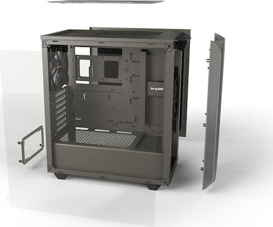 Be Quiet Pure Base 500 Midi Tower Κουτί Υπολογιστή Metallic Gray