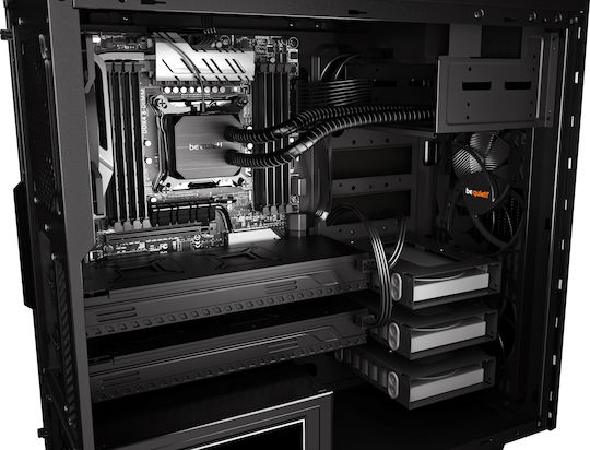 Be Quiet Pure Base 600 Midi Tower Κουτί Υπολογιστή Ασημί