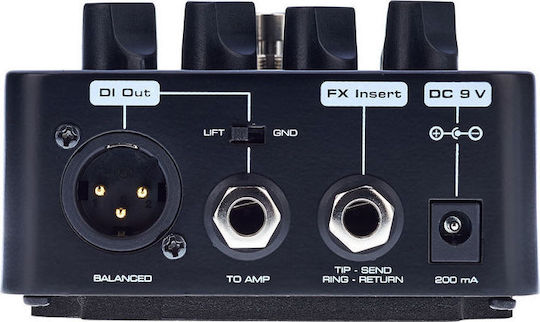 Palmer Pocket Amp Bass PEPAMPBASS Πετάλι Preamp Ηλεκτρικού Μπάσου