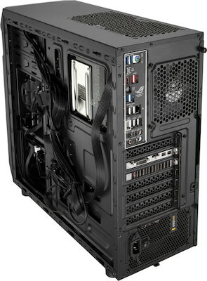 Corsair Carbide Spec-01 Gaming Midi Tower Κουτί Υπολογιστή με Πλαϊνό Παράθυρο Red LED