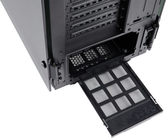 Corsair Obsidian Series 500D RGB SE Premium Геймърско бюро Midi Tower Компютърна кутия със страничен прозорец Черен