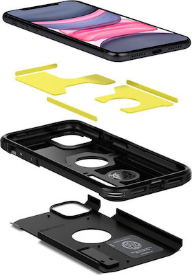 Spigen Tough Armor XP Coperta din spate Sintetic rezistent Negru (iPhone 11) 076CS27439
