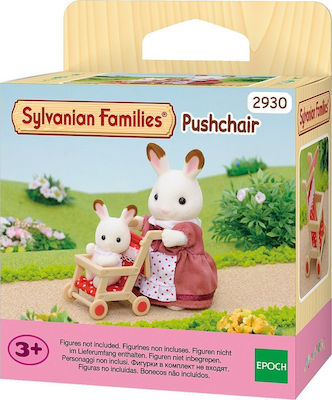 Epoch Toys Miniature Toy Pushchair Sylvanian Families for 3+ Years (Various Designs/Assortments of Designs) 1pc