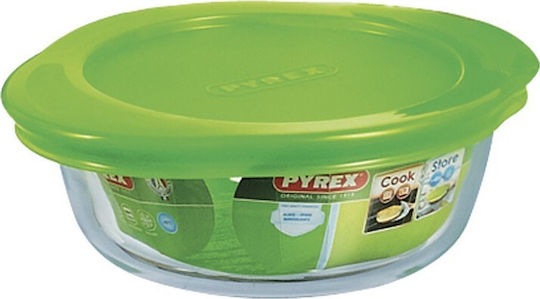 Pyrex Lunchbox Glas Green Geeignet für die Mikrowelle 1200ml 1Stück