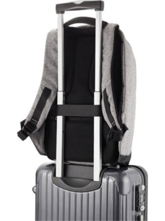 NOD CitySafe Waterproof Backpack for Laptop 15.6" with USB Port in Gray Color