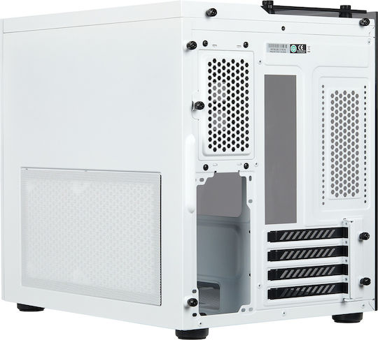 Corsair Crystal Series 280X RGB Gaming Middle Tower Carcasă Calculator cu Fereastră Laterală Alb