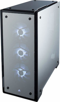 Corsair Crystal 570X RGB Gaming Midi Tower Κουτί Υπολογιστή με Πλαϊνό Παράθυρο Mirror Black