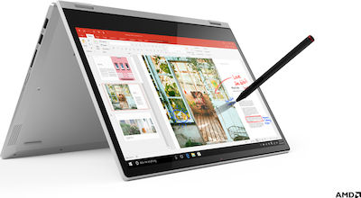 Lenovo C340 14api Convertible Ips 14" FHD Touchscreen (Райзън 3-3200U/4ГБ/256ГБ SSD/)