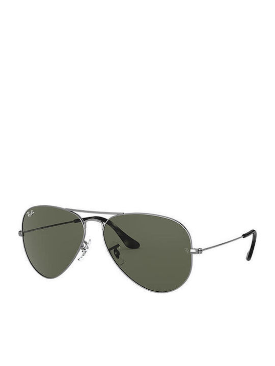 Ray Ban Aviator Sonnenbrillen Gray mit Metall Gestell