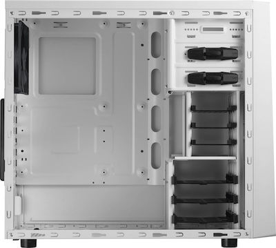 BitFenix Neos Midi Tower Computer Case with Window Panel Purple